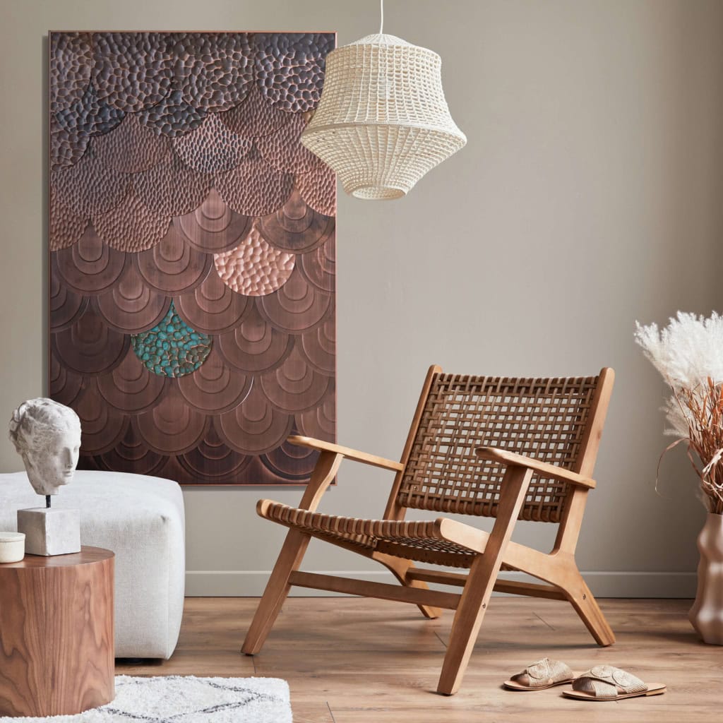 CopperPhilosophy interior 7 | Producent płyt i dekorów z miedzi Copper Philosophy Instalacja przestrzenna z miedzi - Copper Philosophy