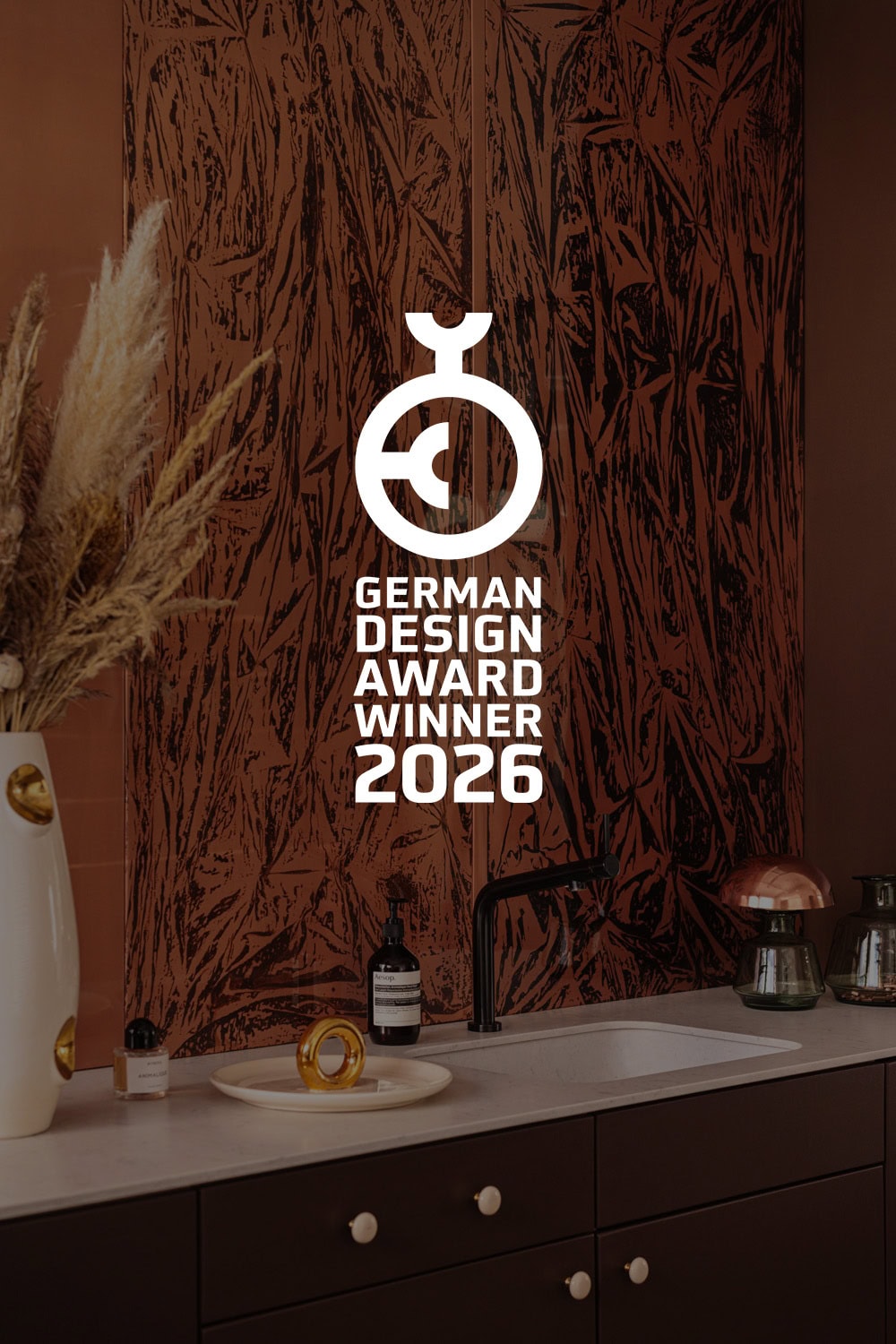 GDA26 CopperPhilosophy OKL | Producent płyt i dekorów z miedzi Copper Philosophy Siła miedzi i rzemiosła. Copper Philosophy z German Design Award 2026