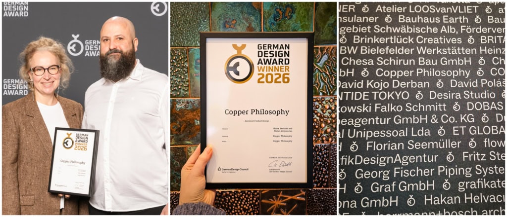 tryptyk 3 | Producent płyt i dekorów z miedzi Copper Philosophy tryptyk 3